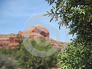 Abstract Sedona Red Rocks In Arizona