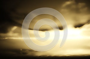 Abstract sepia cloud background