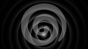 Abstract dark background with concentric circles and subtle gradient lighting