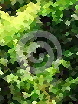 Abstract shade of green geometric with line texture