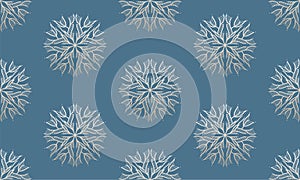 Abstract shape background,Mandala seamless pattern