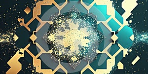 Abstract Shape Background Repeating Patterns Generative AI