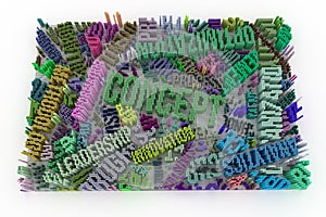 Abstract shape composition, geometric structure block. Wallpaper