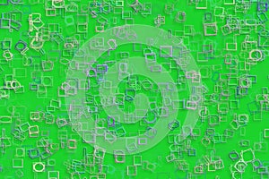 Abstract shape generative design art background. Pattern, canvas
