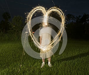 Abstract Shape from Sparklers