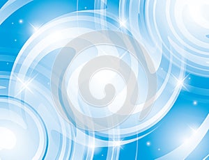 Abstract shiny light blue background - vector