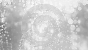 Abstract shiny silver animated background. Seamless loop