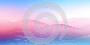 Abstract silk pink and blue waves background with colorful gradients and smooth texture. Wavy lines wallpaper