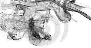 Abstract silky smoke background