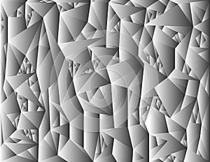 Abstract silve triangle background in vector