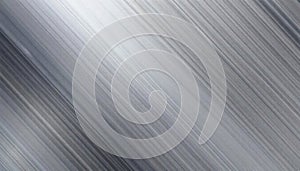Abstract Silver Brushed Metal Texture Background