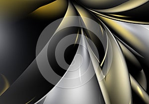 Abstract silver&gold background 01