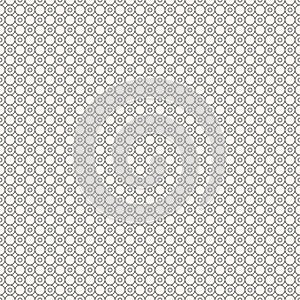Abstract simple circles pattern of different sizes.