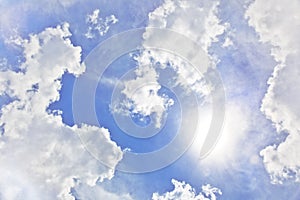 Abstract sky background