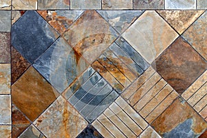 Abstract slate tile pattern
