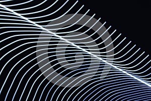 Abstract slow shutter lights closeup