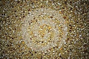 Abstract small rough gravel floor texture background