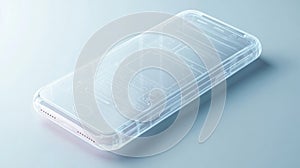 Abstract Smartphone Digital Technology Concept