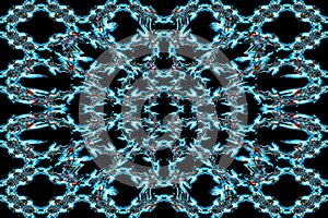 Abstract Smoke Art Pattern