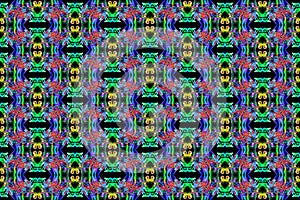 Abstract Smoke Art Pattern