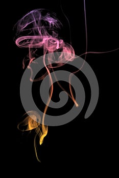 Abstract smoke background colored.