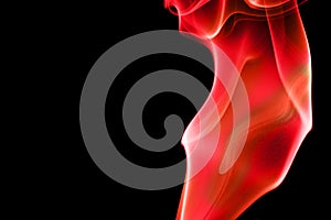 Abstract smoke curves - Fier