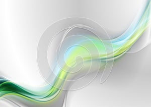 Abstract smooth elegant waves vector background