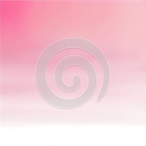 Abstract smooth pink, white gradient background and texture