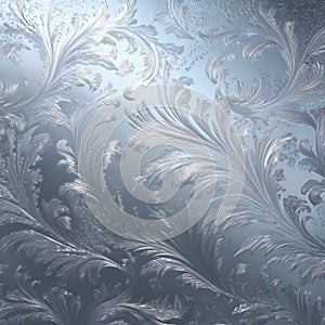 Abstract Smooth Silver Pattern for Graphic Design