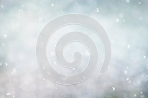 Abstract snow background
