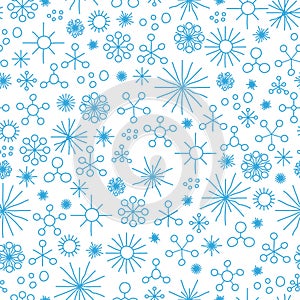 abstract snow fall seamless