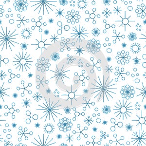 abstract snow fall seamless