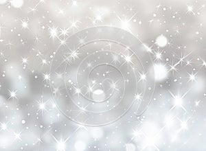 Abstract snow falling, Sparkles, winter Christmas, New year, holiday background