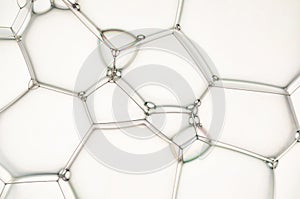 Abstract soap bubbles texture background