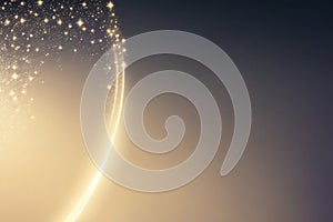 Abstract soft background with light. AI