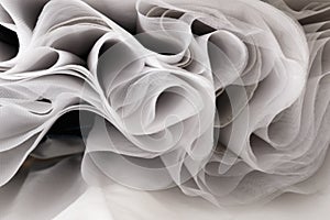 Abstract soft chiffon texture background