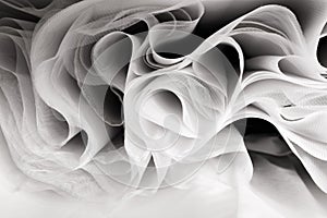 Abstract soft chiffon texture background