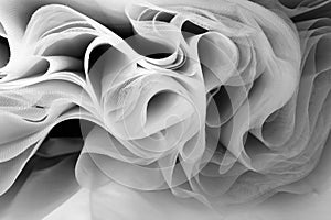 Abstract soft chiffon texture background