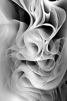 Abstract soft chiffon texture background