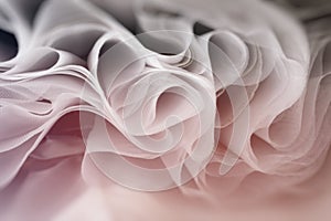 Abstract soft chiffon texture background