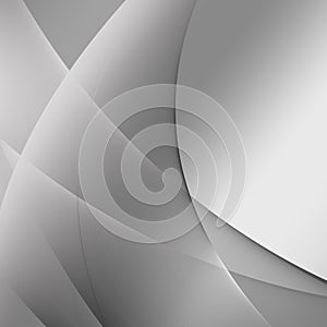 Abstract soft gray background with wave