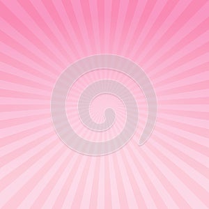 Abstract soft Pink gradient rays background. Vector EPS 10, cmyk