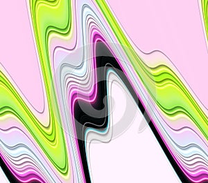 Abstract soft pink green lines background, colors, shades abstract graphics. Abstract background and texture