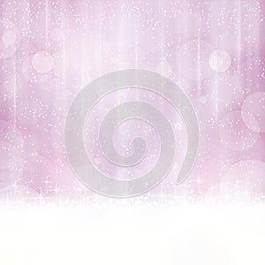 Abstract soft purple background with blurry lights