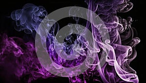 An Abstract Soft and Smoothened Colorful Multicolor Smoke Mist Background Wallpaper, photo