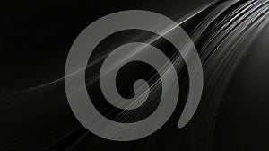 Abstract Solid Black Screen Background for Minimalist Design Use