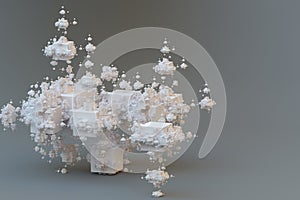 Abstract solid fractal