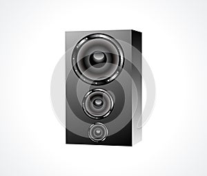Abstract soundbox icon
