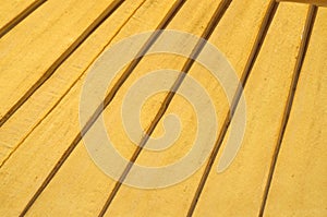 Abstract Spa bamboo umbrella.