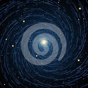 an abstract space background with a spiral galaxy in the center